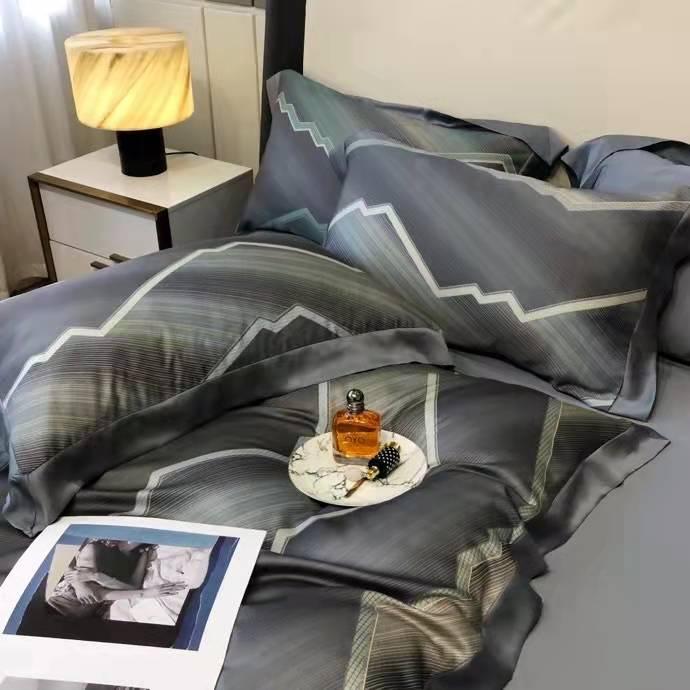 Bộ chăn ga gối mùa hè100% lụa tencel , cao cấp, MỀM MỊN, MÁT DA cực hot - sang trọng DESIGN SM617