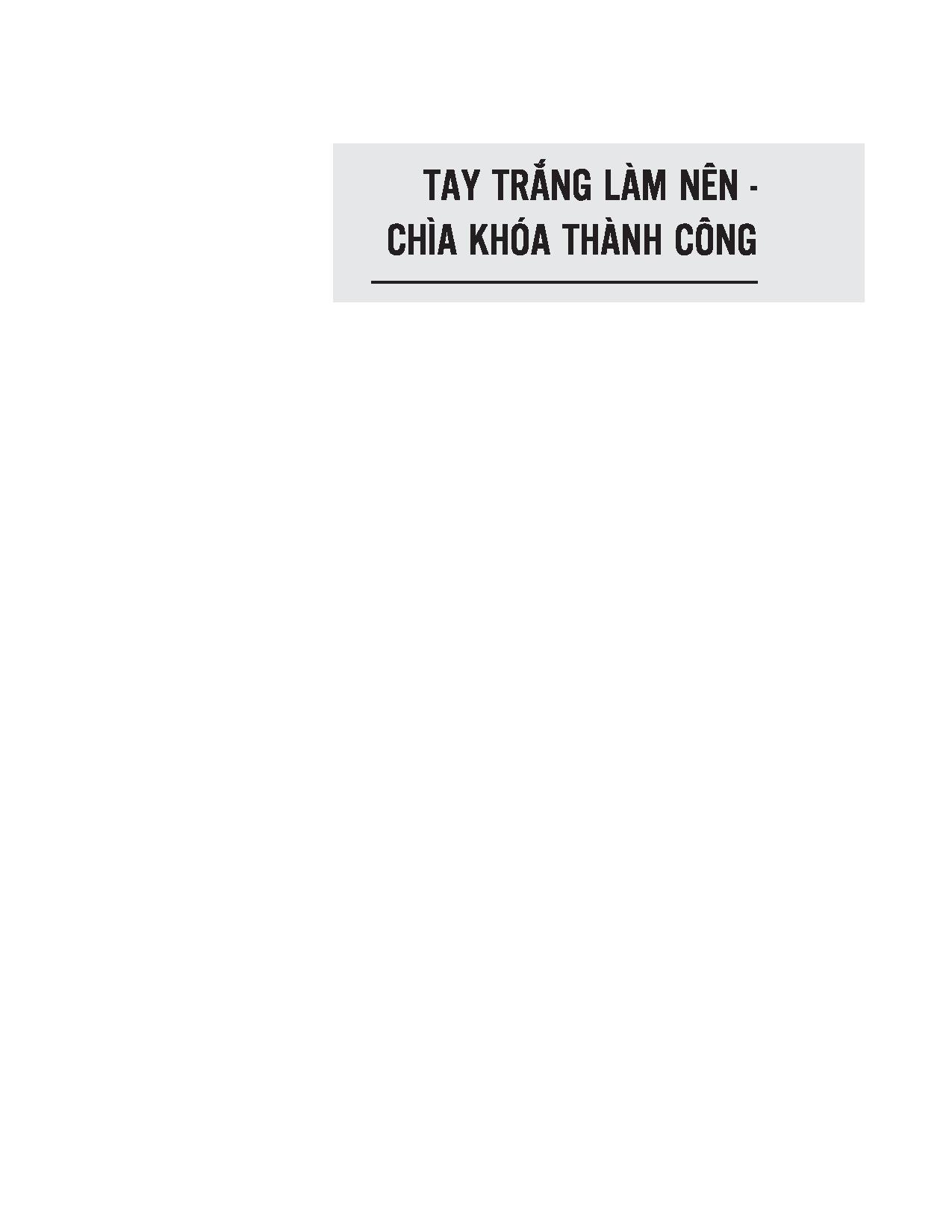 Tay Trắng Làm Nên