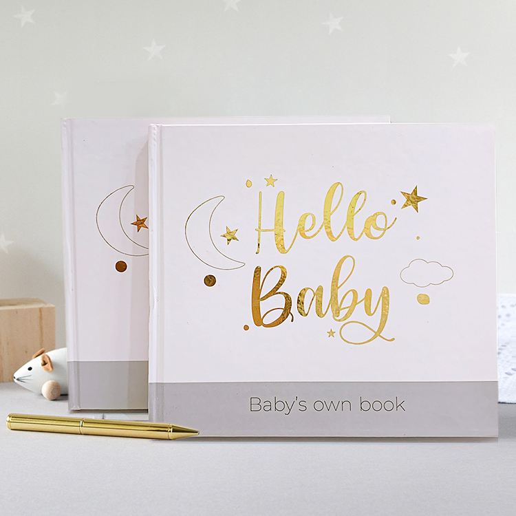 Sổ nhật ký cho bé Helllo Baby Song ngữ Anh Việt- Lưu giữ những khoảnh khắc đầu đời đáng nhớ