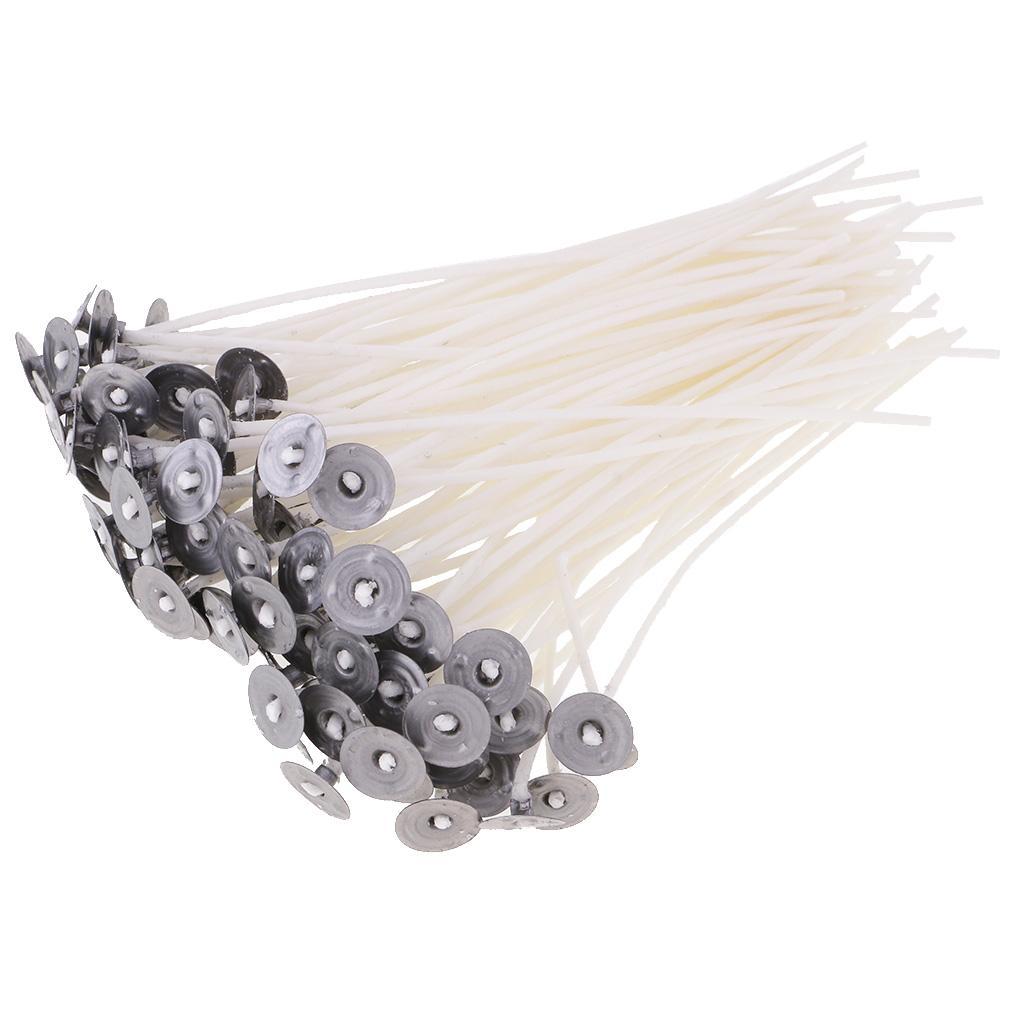 200 Pieces Cotton Candle Wicks Core for DIY Candle Making Craft 8/10/12/14cm