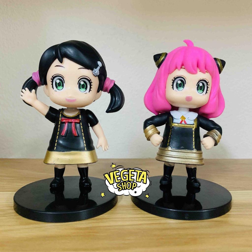 Mô hình Spy X Family Gia đình điệp viên Chibi Loid Forger Yor Forger Anya Forger Kimera Becky Blackbell - Cao 10~11cm
