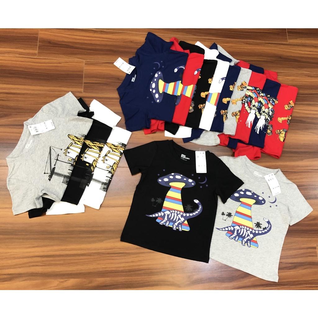ÁO COTTON CHO BÉ TRAI HÀNG XUẤT DƯ XỊN