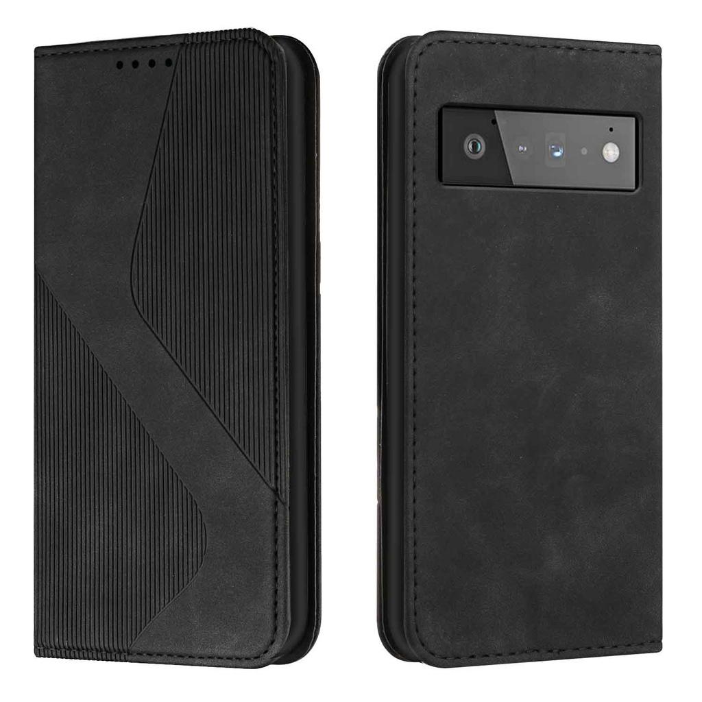 Ốp lưng kiểu ví họa tiết dập nổi cho điện thoại Google Pixel 6 Pro