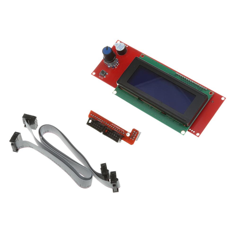 LCD Smart Controller Module, Smart LCD 2004 Display Controller for RAMPS 1.4 RepRap 3D Printer Electronic