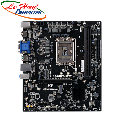 Mainboard ECS B660H7-M20 (Có NVMe M2) - Hàng Chính Hãng