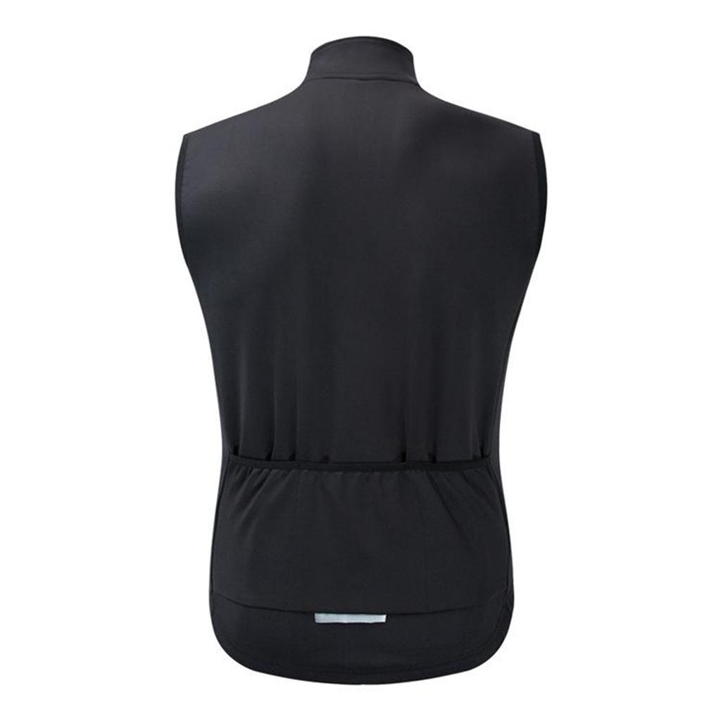 Men's Cycling Vest Running Bicycle Gilet Windproof Water-Resistant Coat High Visibility Lightweight