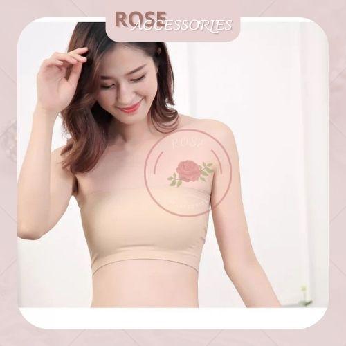 Áo lót Bra nữ không gọng ko dây chống tụt chất siêu mềm Rose Accessories BRA04
