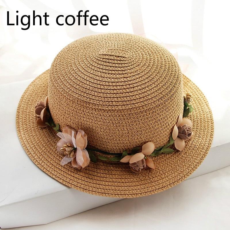 Ladies Hat Summer Outdoor Travel Beach Sun Hat Foldable Color Straw Hat Hiking Hat Fashion Trend Student Bucket Hat
