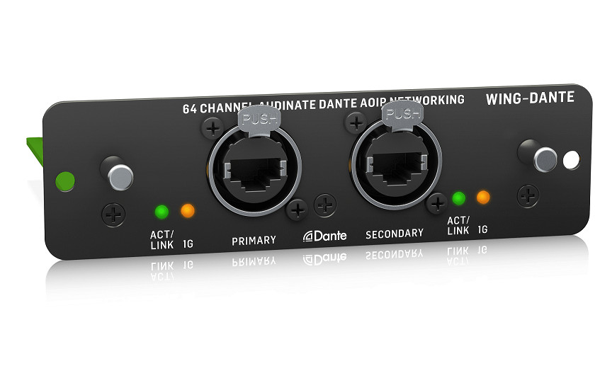 BEHRINGER WING-DANTE 64-channel Dante Expansion Card-HÀNG CHÍNH HÃNG