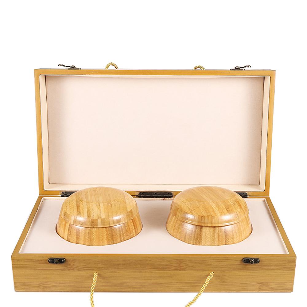 Portable Go Set Wood Go Board Game Set Go Chess Game with Storage Box Classic Chinese Strategy Board Game