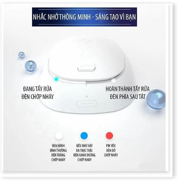 Cao cấp - Máy Rửa Kính Áp Tròng Mini 3N (Trắng)