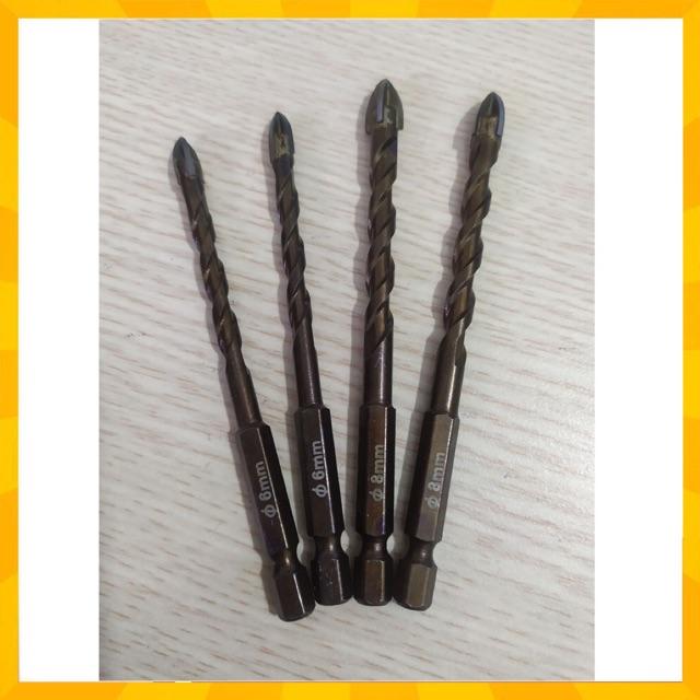 Bộ 4 mũi khoan Đa Năng 6-6-8-8 chuôi lục giác