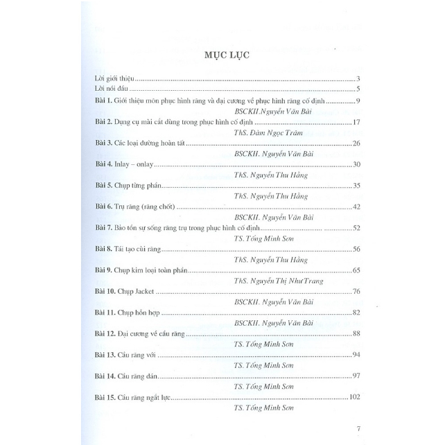 Sách - Phục Hình Răng Cố Định Dùng cho Sinh viên Răng Hàm Mặt