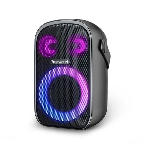 Loa Bluetooth 5.3 Karaoke mini di động TRONSMART HALO 100 SPEAKER – Đèn RGB ấn tượng - Chế độ âm thanh nổi - Hàng chính hãng