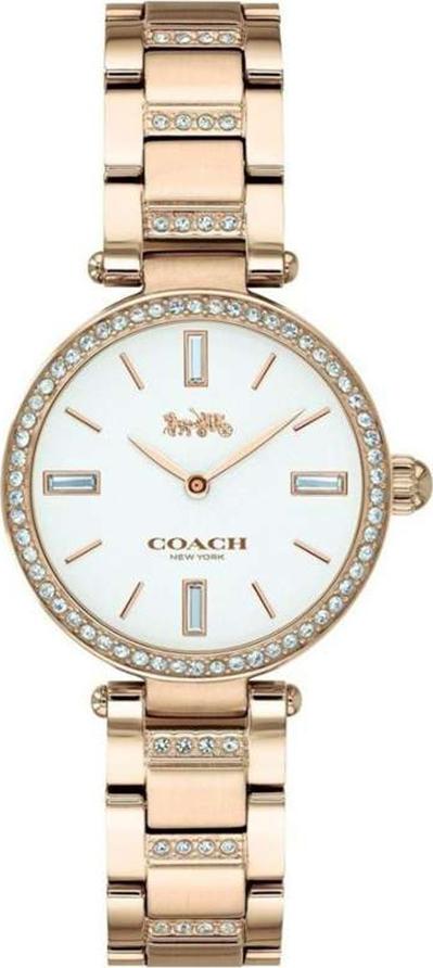 Đồng Hồ Nữ Đính Swarovski Dây PVD Coach 14503099 (26mm) - Vàng Hồng