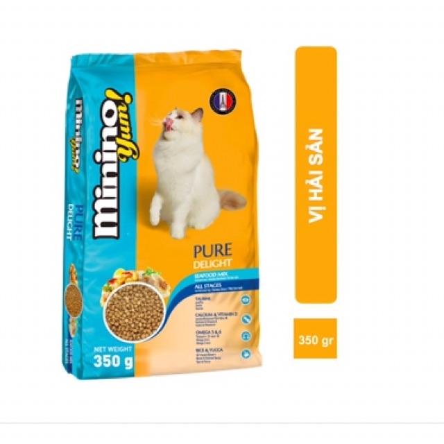 5 GÓI THỨC ĂN CHO MÈO MININO YUM 350gr