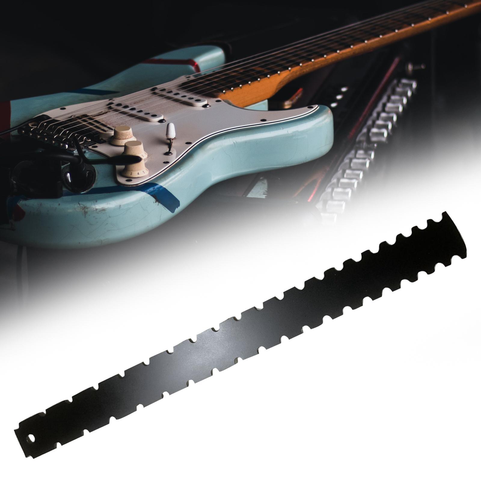 Guitar Neck Notched Straight Fret Ruler Accessories Neck Gaps Ruler Supplies