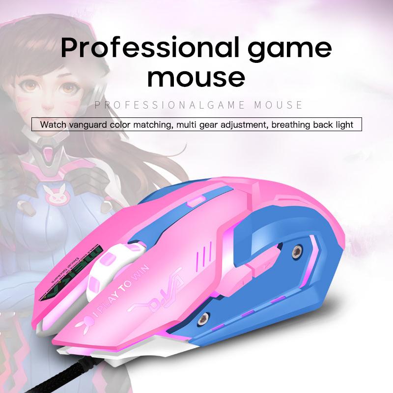 Thể Thao Điện Tử Quang Chơi Game LOL Liên Minh Huyền Thoại Chuyên Dụng Máy Tính Xách Tay Có Dây Dễ Thương Sáng Tạo Đặc Biệt Chuột