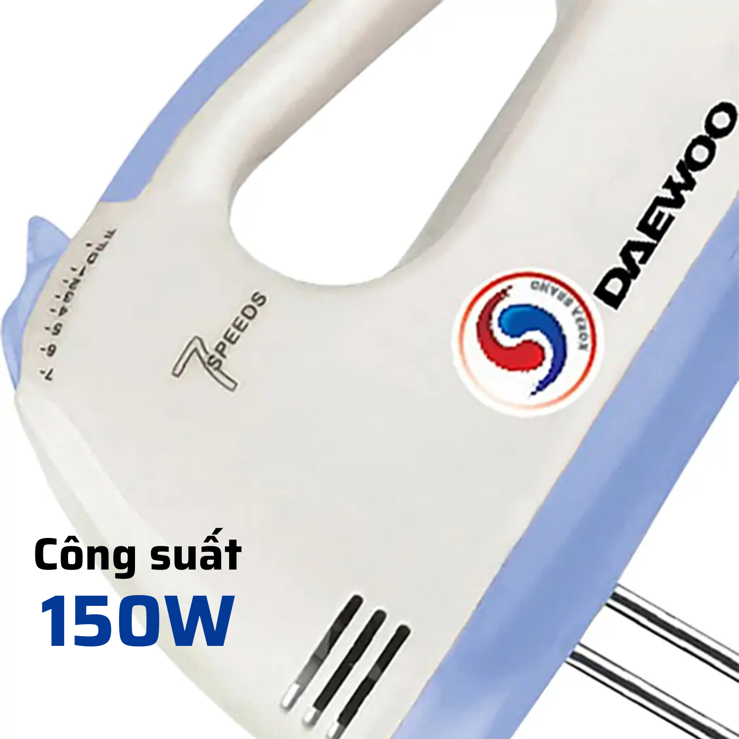 Máy đánh trứng Daewoo DWHM-318 Hàng chính hãng