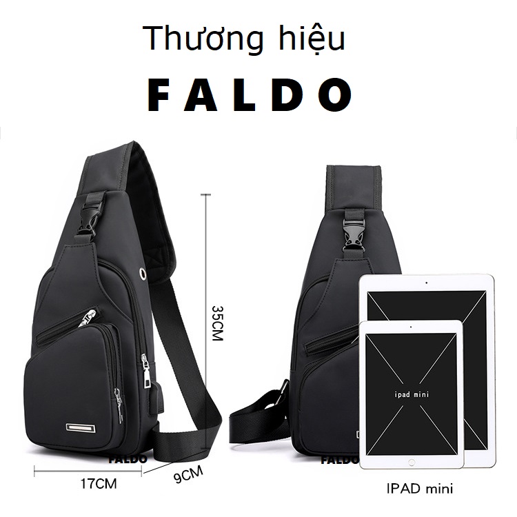 Túi Đeo Chéo Chống Nước FALDO Phiên Bản Cao Cấp