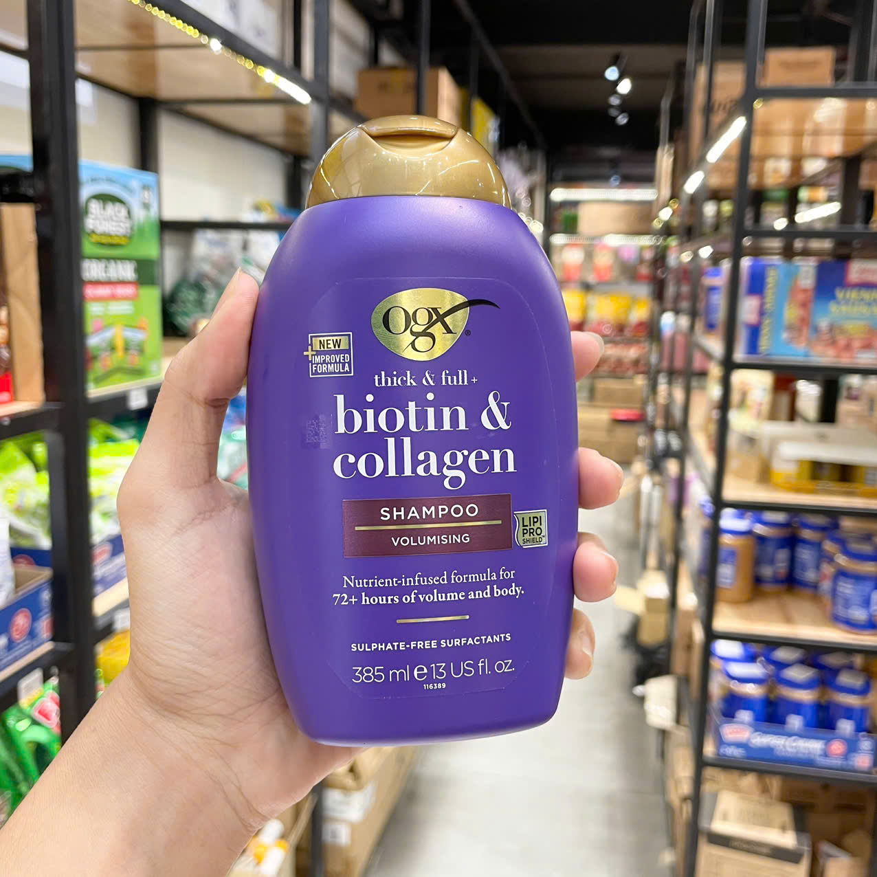 Bộ Dầu Xả Và Dầu Gội Ogx Biotin &amp; Collagen 385ml