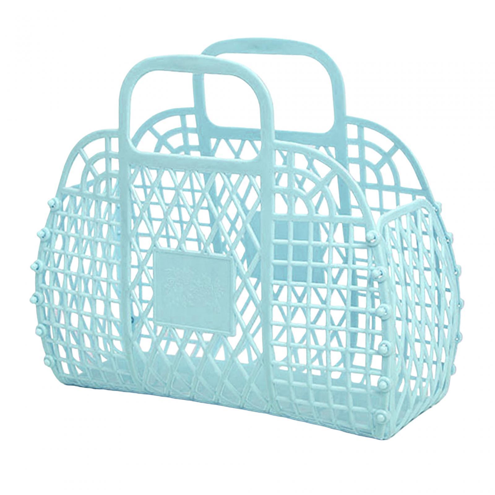 Shower Basket Dorm Beach Tote Bags for Bathroom Kitchen