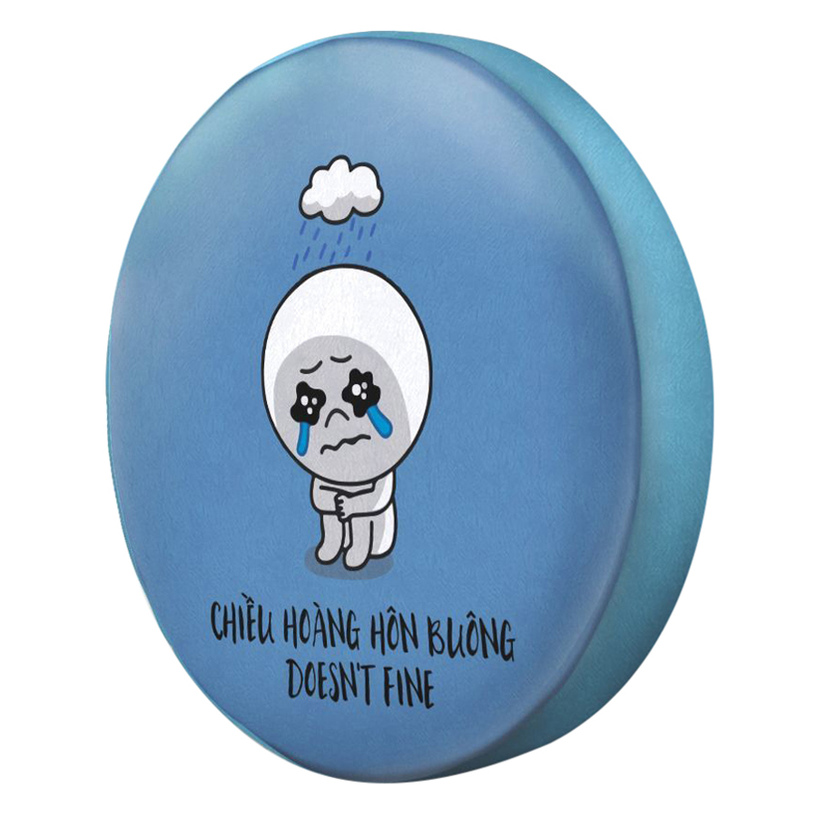 Gối tròn Chiều hoàng hôn buông - GOFU286
