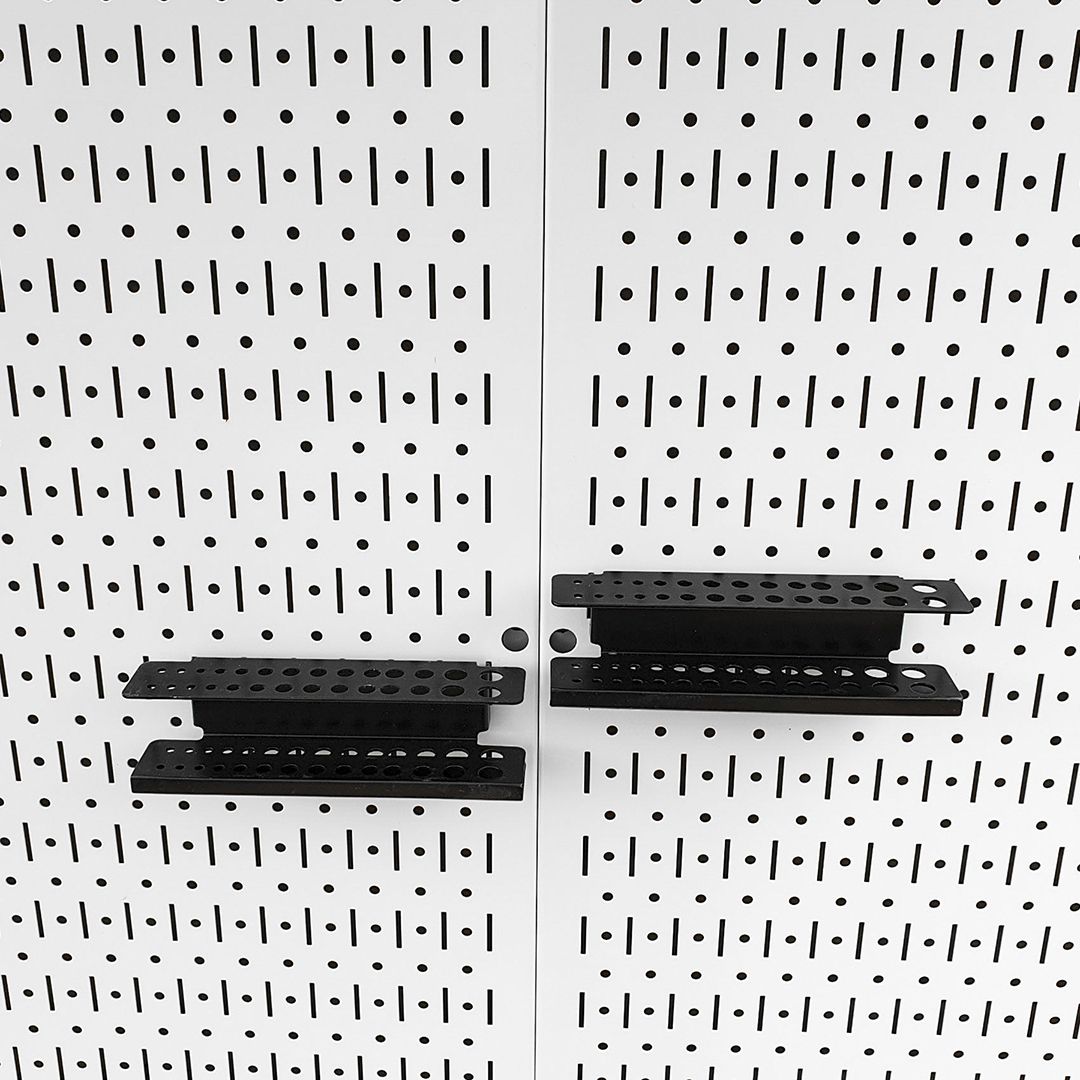 Bộ 2 Giá Mũi Khoan Pegboard - Móc Treo Đồ Nghề Sử Dụng Với Bảng Treo Dụng Cụ Sửa Chữa Pegboard Cơ Khí SMLIFE