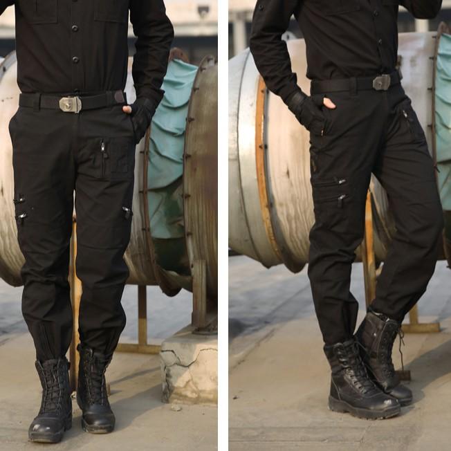 Quần kaki nam lính thời trang - Hàng nhập khẩu cao cấp (đen/xanh rêu)