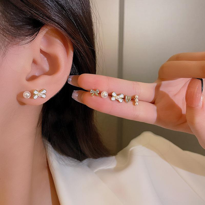 Set hoa tai nữ 6 chi tiết sang trọng