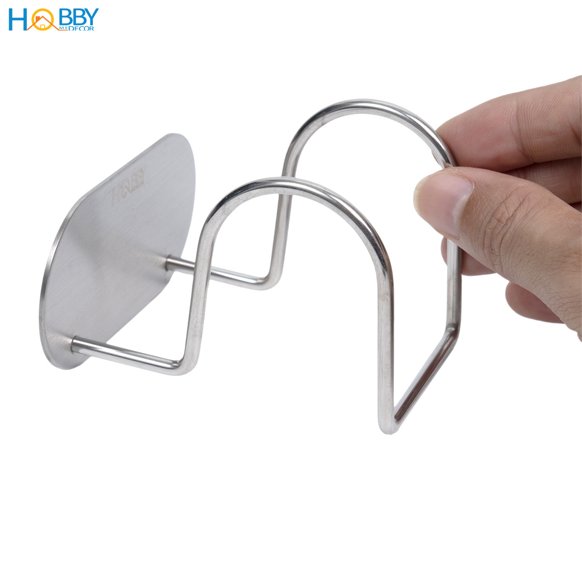 Móc treo dép nhà inox 304 gắn tường không khoan Hobby Home Decor MTD1