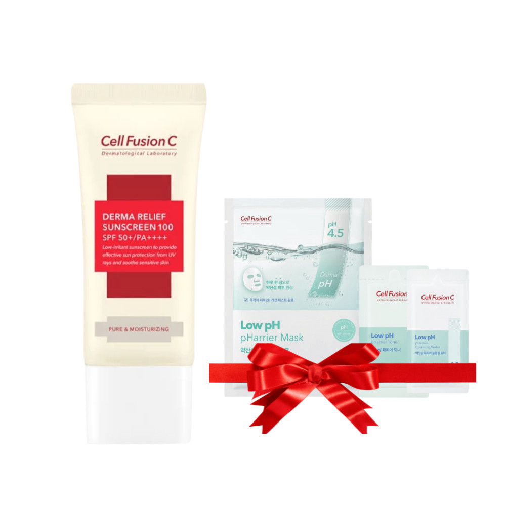 Cell Fusion C. Kem Chống Nắng Thế Hệ Mới Brighterning Tone Up Sunscreen-Derma Relief Sunscreen-Aquatica Sunscreen 35ml kèm quà tặng hấp dẫn