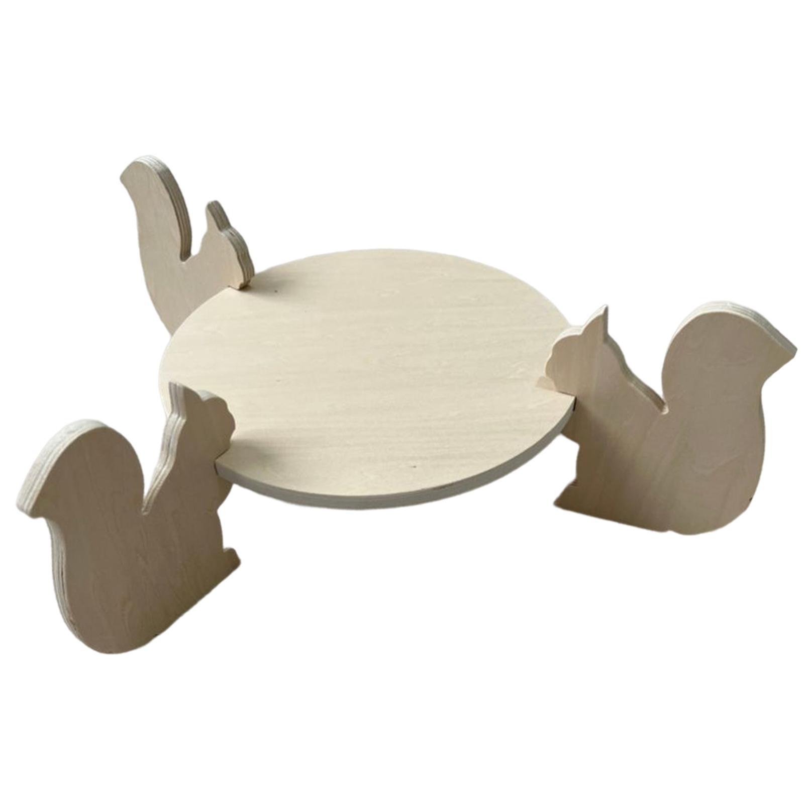 9.8in Cake Holder Serving Tray Tableware Crafts for Birthday Party Candle