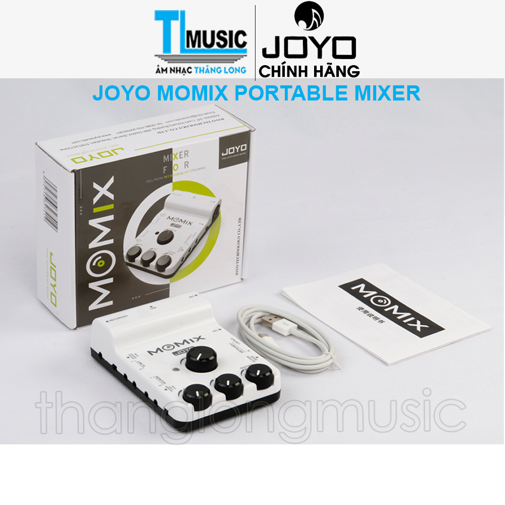 Joyo Momix Portable Mixer - Card âm thanh di động - Hàng chính hãng