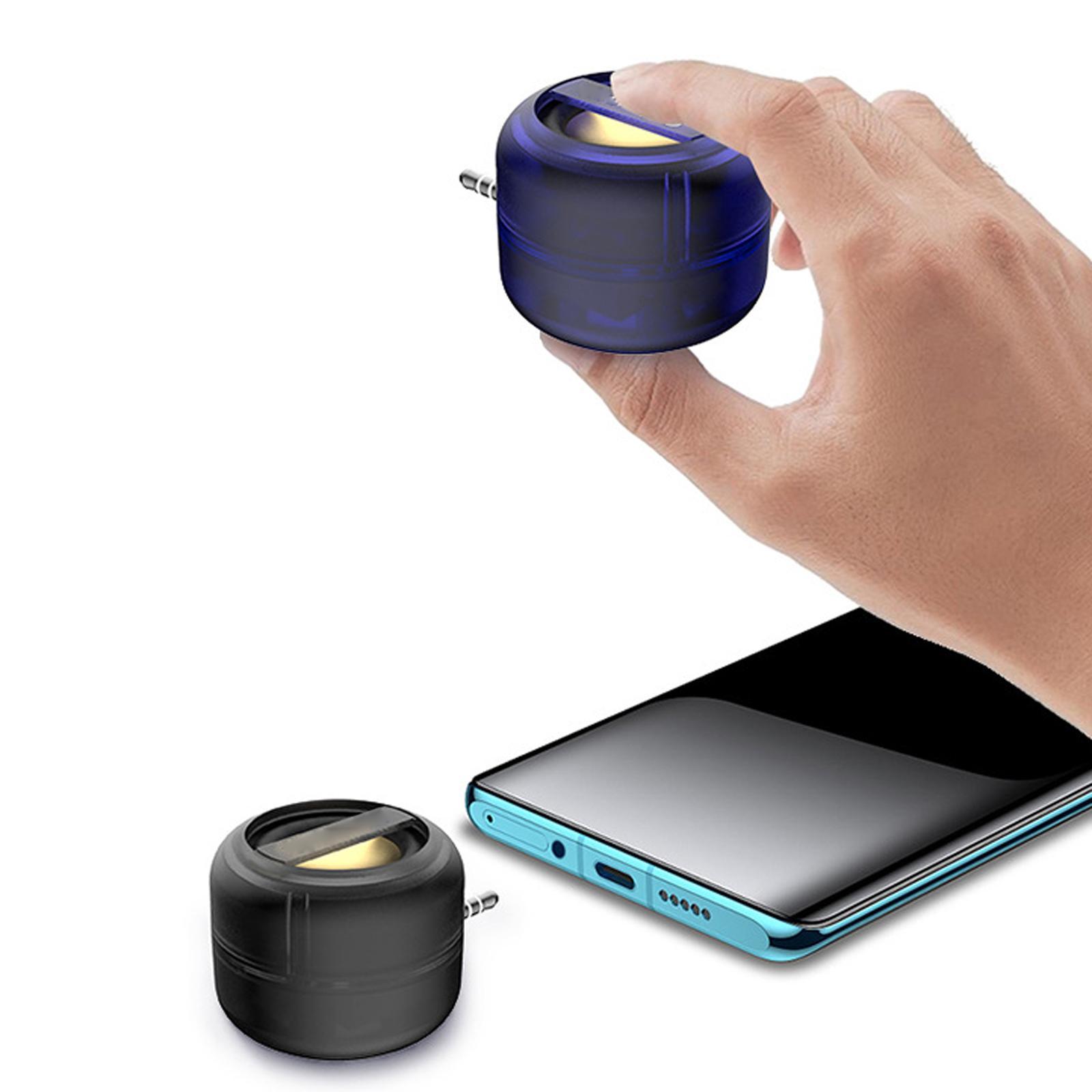 3.5mm Jack USB C Portable Plug in Mini Phone Speaker for Smartphone Computer