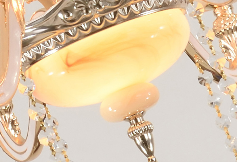 Đèn Chùm 8 Tay Thiết Kế Sang Trọng Phù Hợp Trang Trí Phòng Khách, Nhà Hàng, khách Sạn