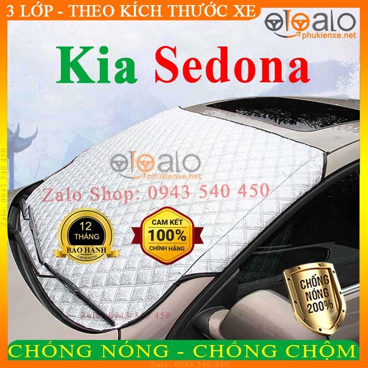 Bạt Phủ Ô Tô Kia Sedona Cao Cấp 3 Lớp Chống Nắng Nóng Chống Nước Chống xước | OTOALO