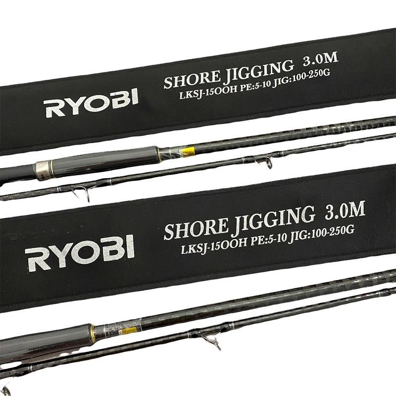 Cần Câu Máy 2 Khúc RYOBI Shore Jigging Chuyên Đánh Bạo Lực Khoen Fuji Đến Từ Nhật Bản CM06