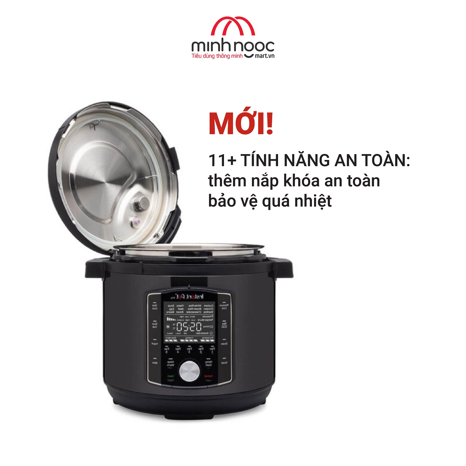 [ Hàng chính hãng Instant Pot ] Nồi áp suất điện đa năng Instant Pot Pro 10-in-1, Dung tích 5.7 Lít, 10 tính năng trong 1 (10-in-1)