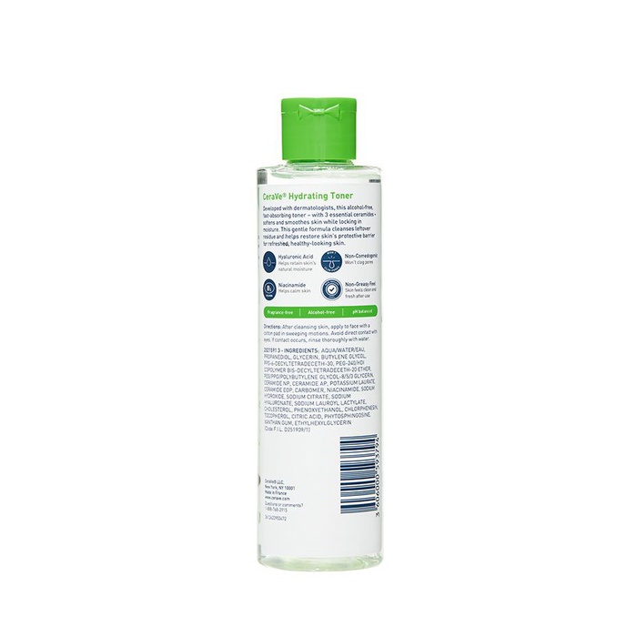 Nước hoa hồng dưỡng ẩm CeraVe cho da khô Hydrating 200ml