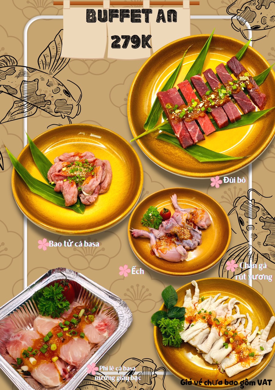 Hình ảnh Buffet Nướng Rakuen BBQ - Buffet An