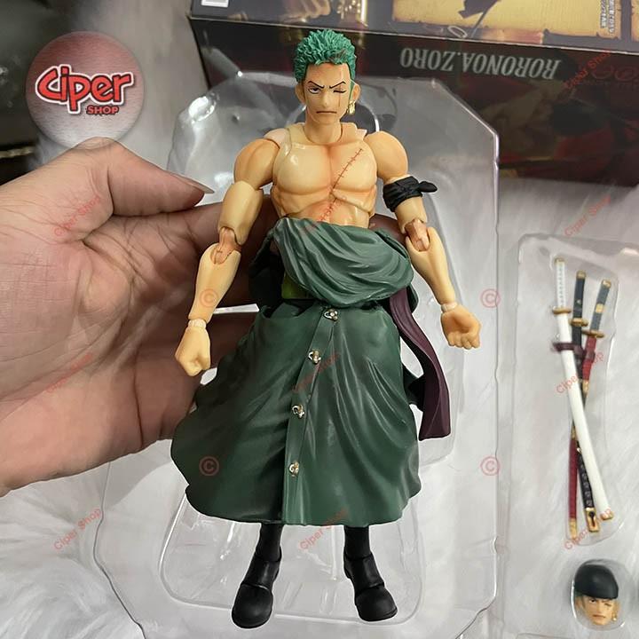 Mô hình Zoro khớp - Mô hình One Piece - Figure Action Zoro SHF