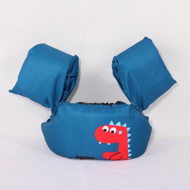 Phao tay kèm phao ngực xốp in hình dễ thương cho trẻ em/ bé trai bé gái