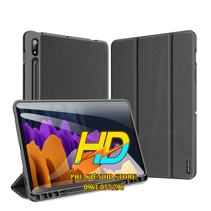 Bao Da Chống sốc Dành Cho SamSung Galaxy Tab S9 , Tab S9 Plus và Tab S9 Ultra Chính hãng Dux Ducis DOMO Có Ngăn Đựng Bút Tiện Lợi - Hàng Chính Hãng