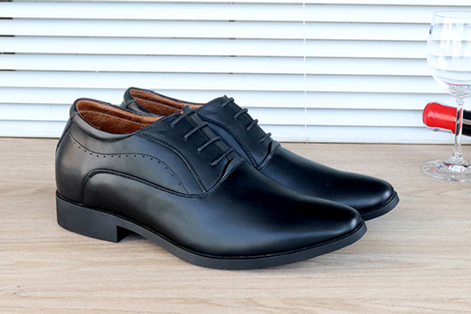 GIÀY TĂNG CHIỀU CAO GIÀY CAO DÀNH CHO NAM GIỚI T&TRA T08 DÂY CỘT - CAO 6CM GIÀY ĐỘN NAM CAO VƯỢT TRỘI