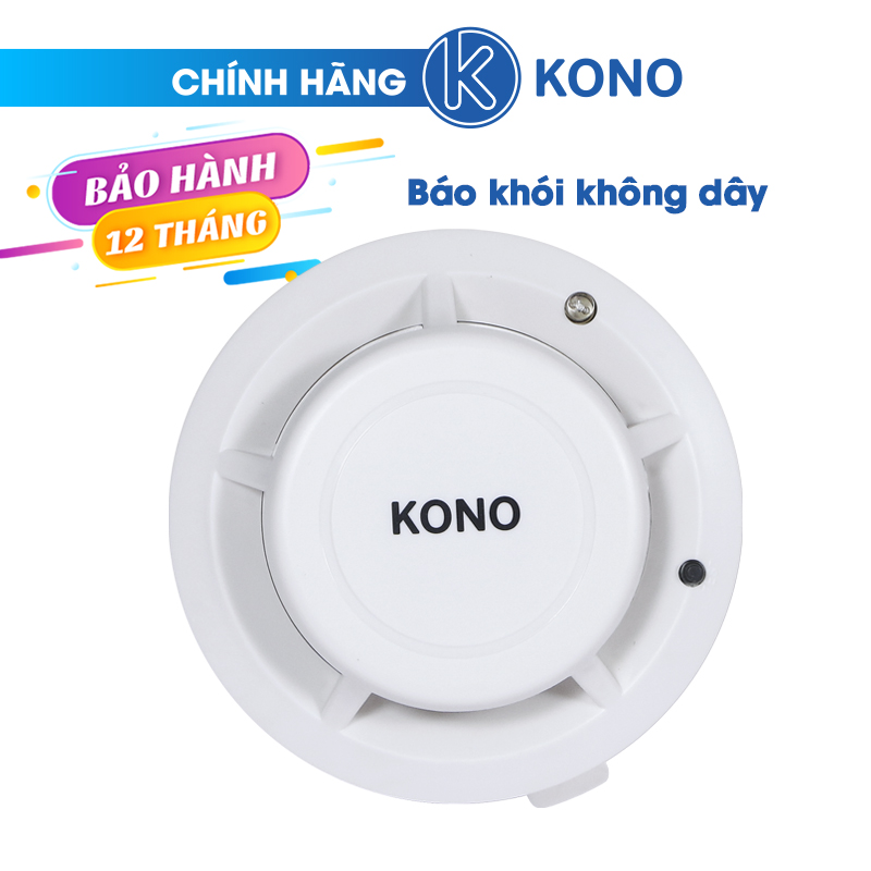 Cảm Biến Báo Khói Không Dây KONO KN-SM02