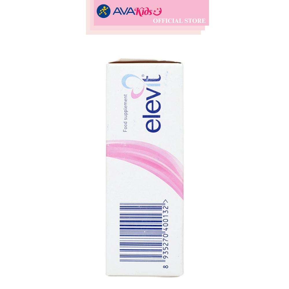 Viên uống Elevit bổ sung vitamin và khoáng chất 30 viên