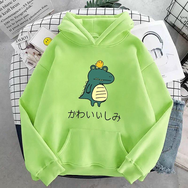 ÁO HOODIE NAM NỮ IN KHỦNG LONG (NHIỀU MÀU)