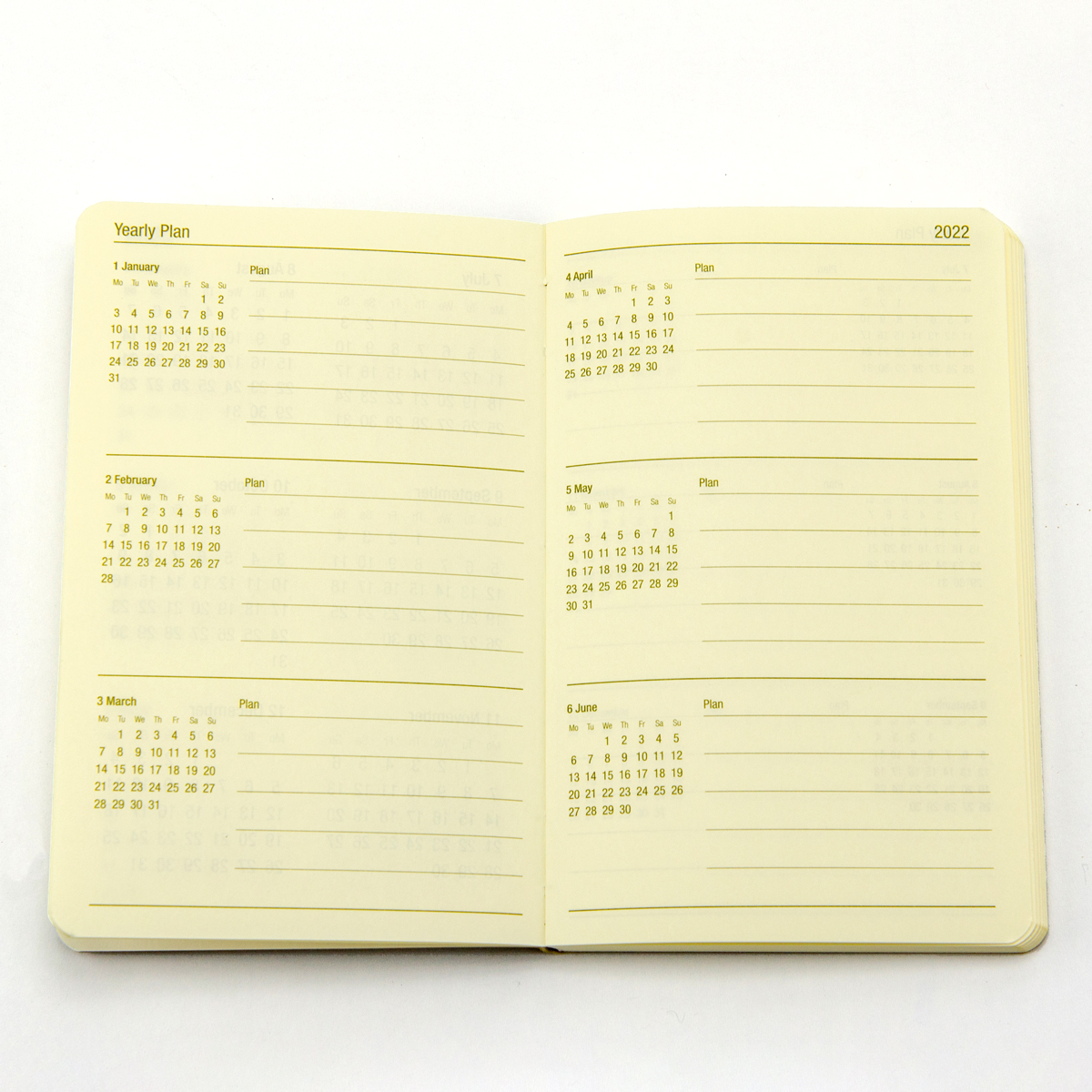 Sổ Lịch Planner B7 - 2022