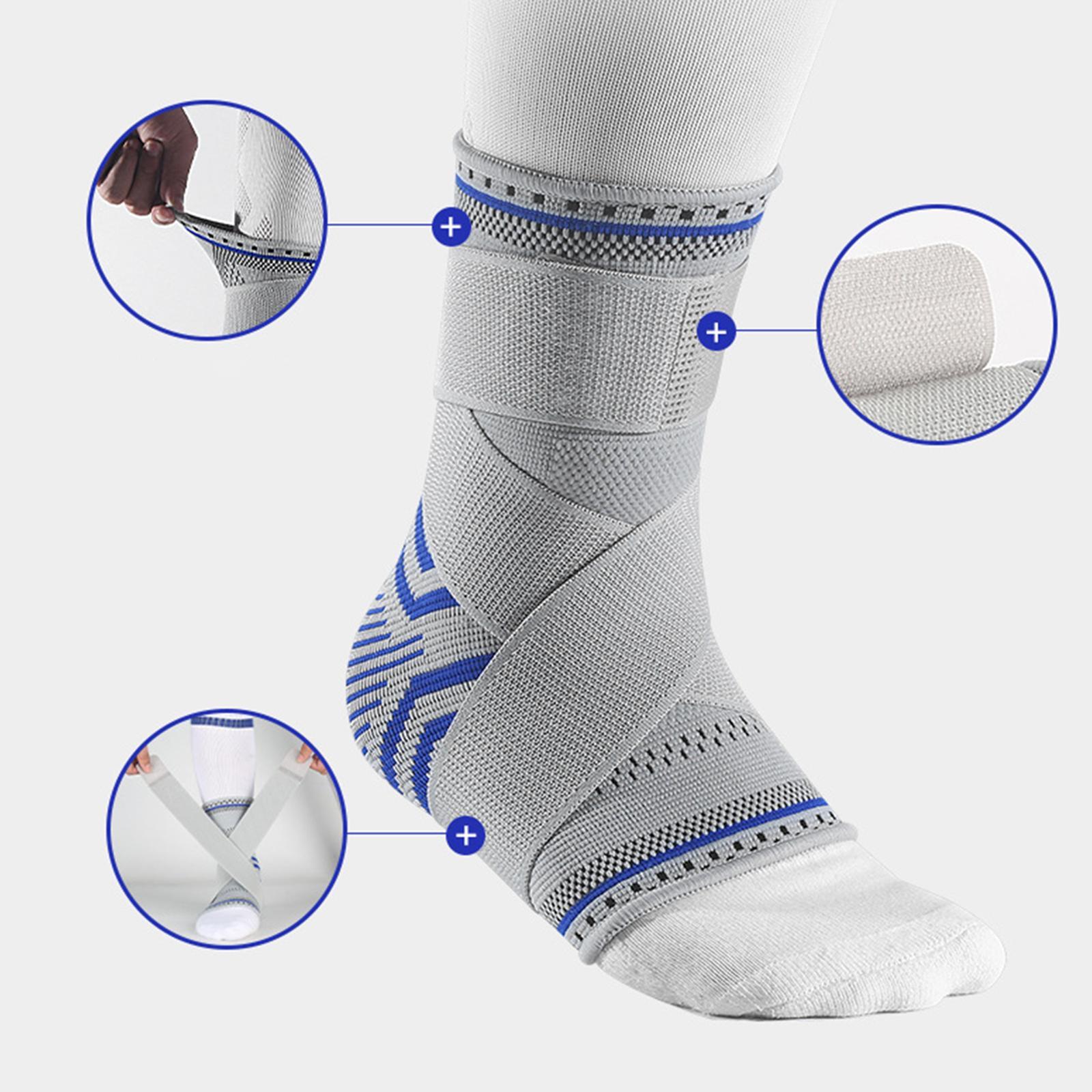 Ankle  Adults Durable Elastic  Wrap for Running Gym Fitness